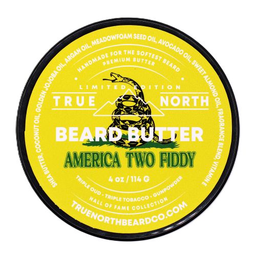 America Two Fiddy Beard Butter - Smoky Oud, Tobacco (new blend)