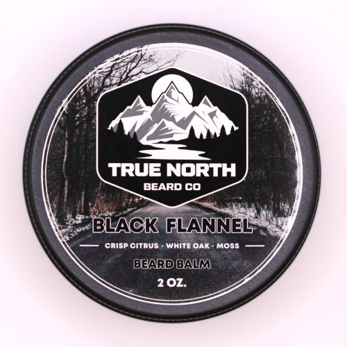 Black Flannel Beard Balm - Citrus, Oakmoss, Cologne (new blend)