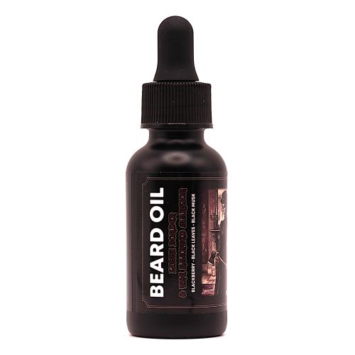 Lizzy Borden And The Haunted Mansion Beard Oil - Deadly Blackberry Musk, Black Leaves (new blend)