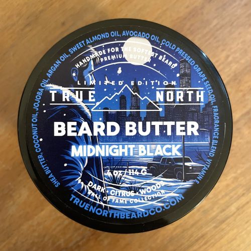 True North Beard Co Midnight Black Beard Butter
