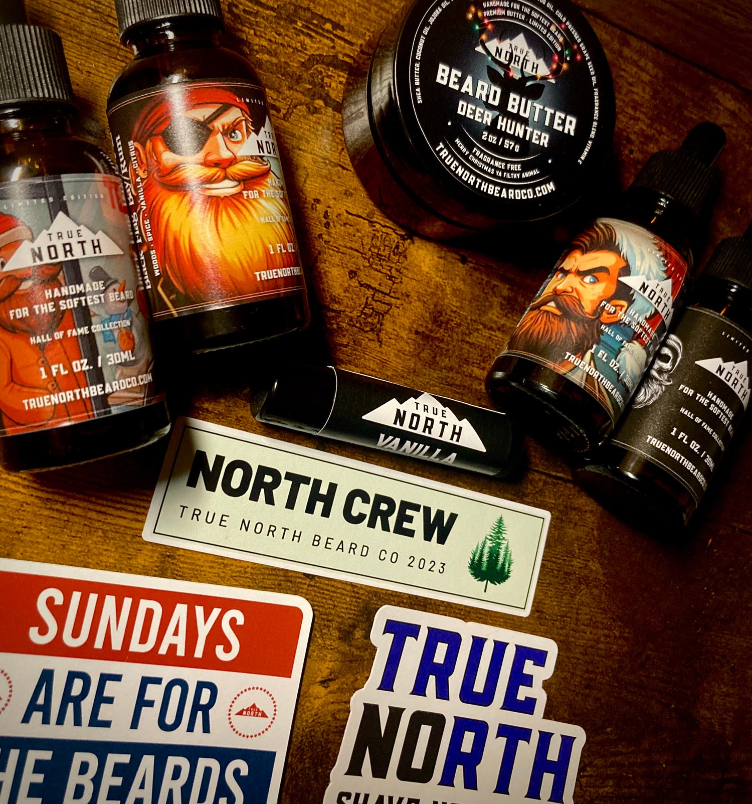 True North Beard Co Hall of Fame Collection