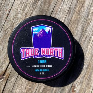 True North Beard Co. 1989 Beard Balm Label