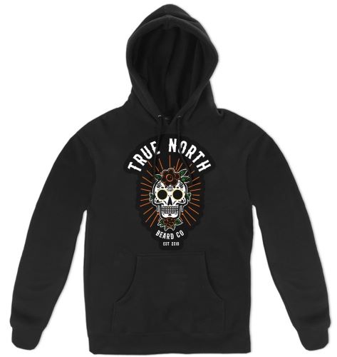 True North Beard Co Sugar Skull Hoodie