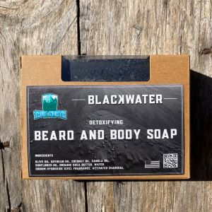 True North Beard Co Blackwater Beard and Body Soap