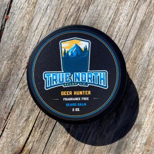 True North Beard Co Deer Hunter Beard Balm Fragrance Free