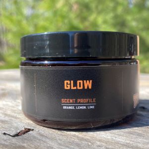 True North Beard Co Glow Beard Butter Side Label Scent Profile Orange, Lemon, Lime