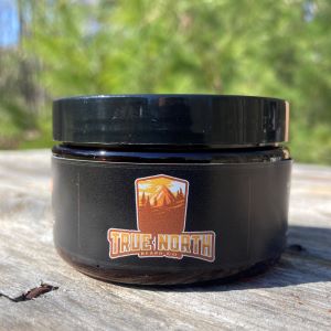 True North Beard Co Glow Side Label