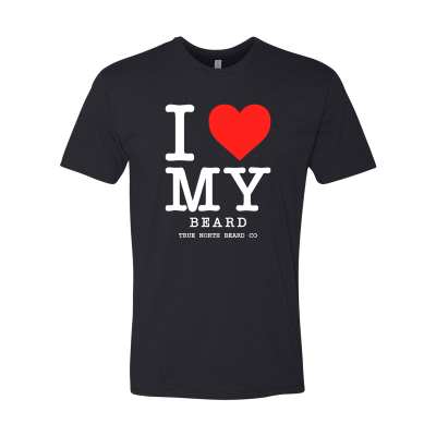 *PRE-ORDER* True North Beard Co - I Love My Beard T-Shirt