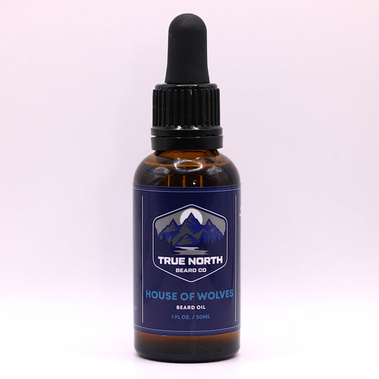 House of Wolves Beard Oil - Ocean Air, Driftwood, Blue Sage (new blend)