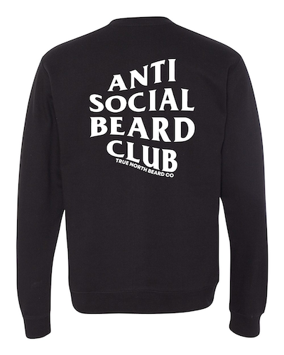 **PRE ORDER** Anti Social Beard Club Crewneck Sweatshirt
