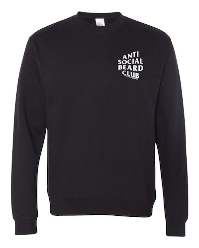 **PRE ORDER** Anti Social Beard Club Crewneck Sweatshirt