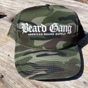 True North Beard Co American Beard Supply Beard Gang Camo Trucker Hat