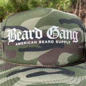 True North Beard Co American Beard Supply Beard Gang Camo Trucker Hat