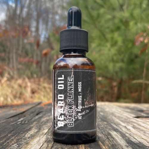 True North Beard Co Black Flannel Beard Oil