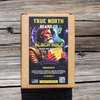 True North Beard Co Black Hole Beard and Body Bar