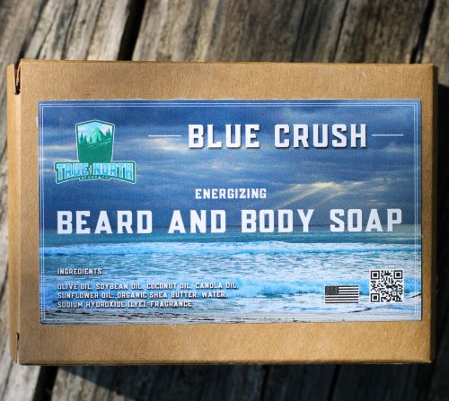 True North Beard Co Blue Crush Beard and Body Bar