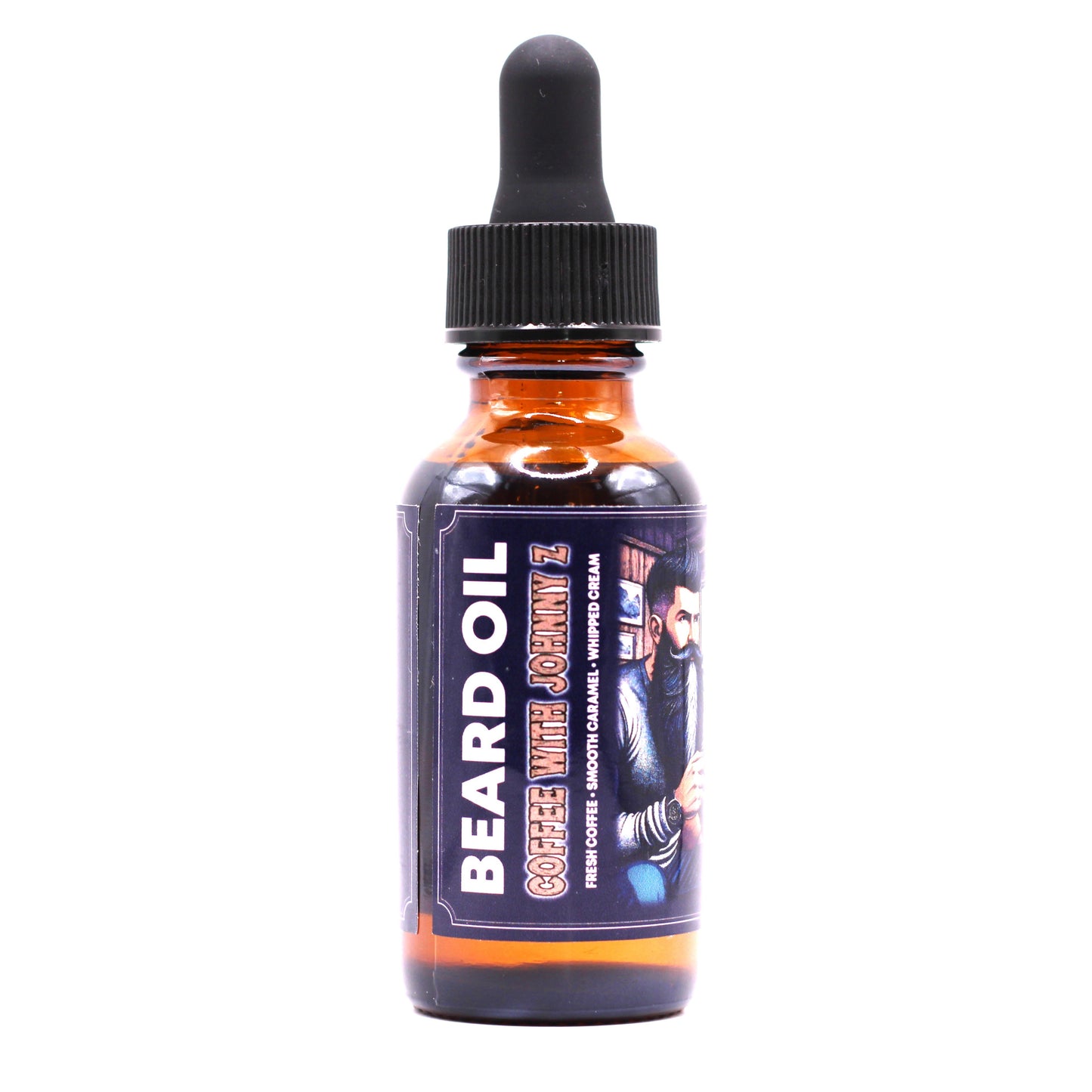 Coffee With Johnny Z Beard Oil - Coffee, Caramel, Whipped Cream (new blend)