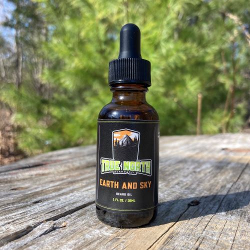 True North Beard Co Earth and Sky Beard Oil 1 oz