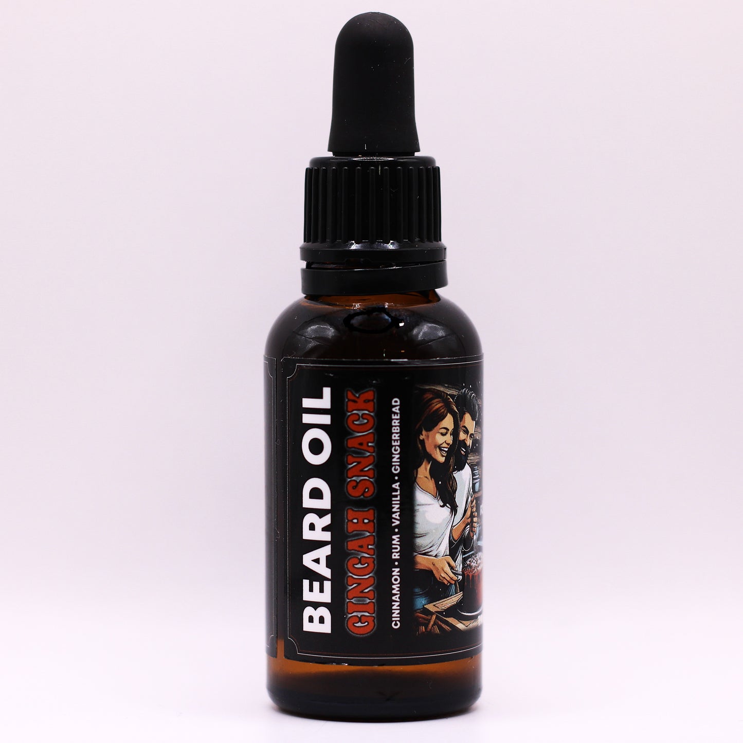 Gingah Snack Beard Oil - Ginger, Rum, Vanilla (new blend)