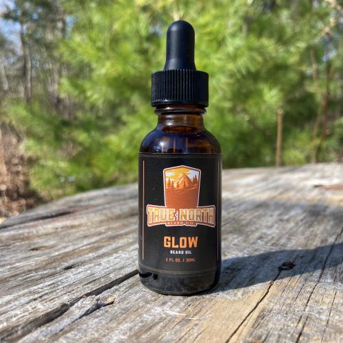 True North Beard Co Glow Beard Oil 1 oz