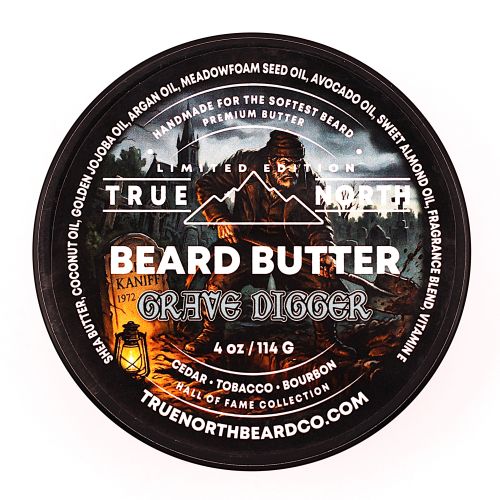 Grave Digger Beard Butter - Haunted Cedar Forest, Bourbon Nights (new blend)