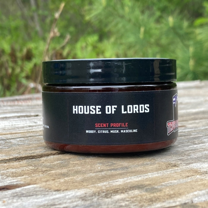 True North Beard Co House of Lords Beard Butter Side Label