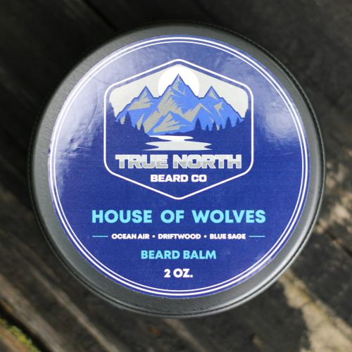 True  North Beard Co House of Wolves Beard Balm