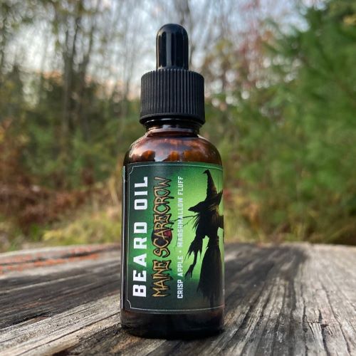 True North Beard Co Beard Maine Scarecrow Oil