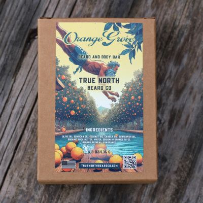 True North Beard Co Orange Grove Beard and Body Bar