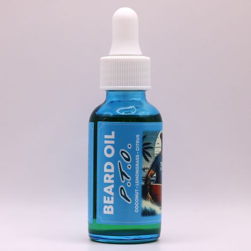 P.T.O. Beard Oil - Coconut, Lemongrass (new blend)