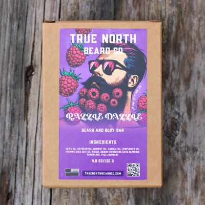 True North Beard Co Razzle Dazzle Beard and Body Bar