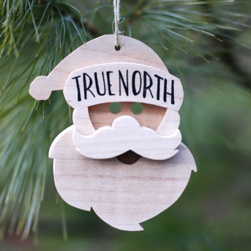 North Crew Santa 2024 Ornament