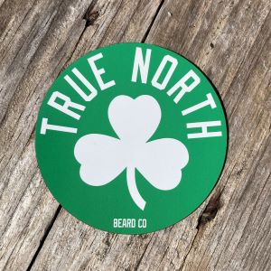 True North Beard Co Shamrock Magnet