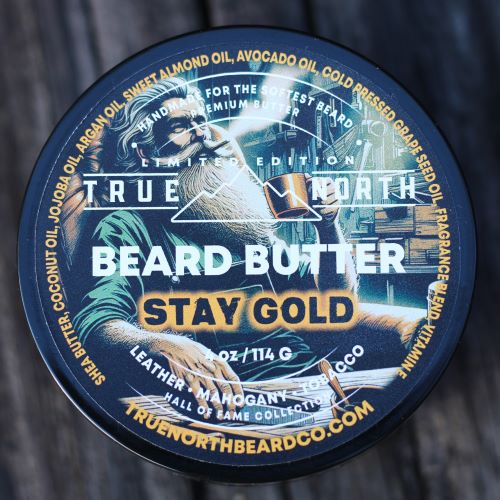 True North Beard Co Stay Gold Beard Butter