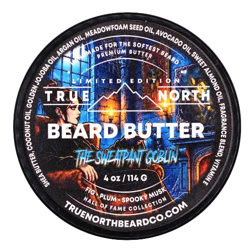 Sweatpant Goblin Beard Butter - Spooky Fall Spices, Dark Fruits, Haunted Musk (new blend)