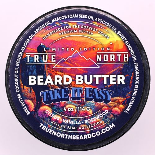 Take It Easy Beard Butter - Fresh, Citrus, Earthy (new blend)