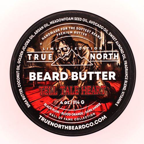 Tell Tale Heart Beard Butter - Plum, Citrus, Amber (new blend)
