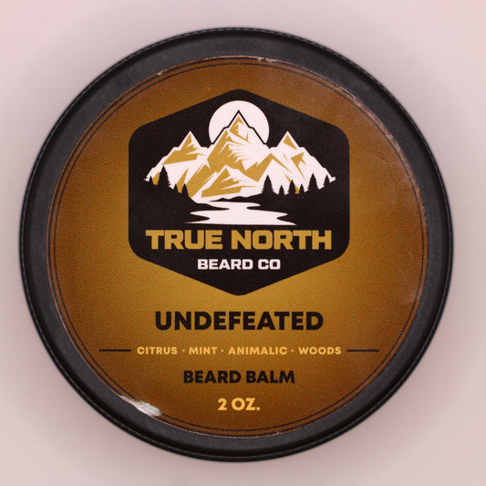 Undefeated Beard Balm - Warm, Citrus, 1 Million (new blend)